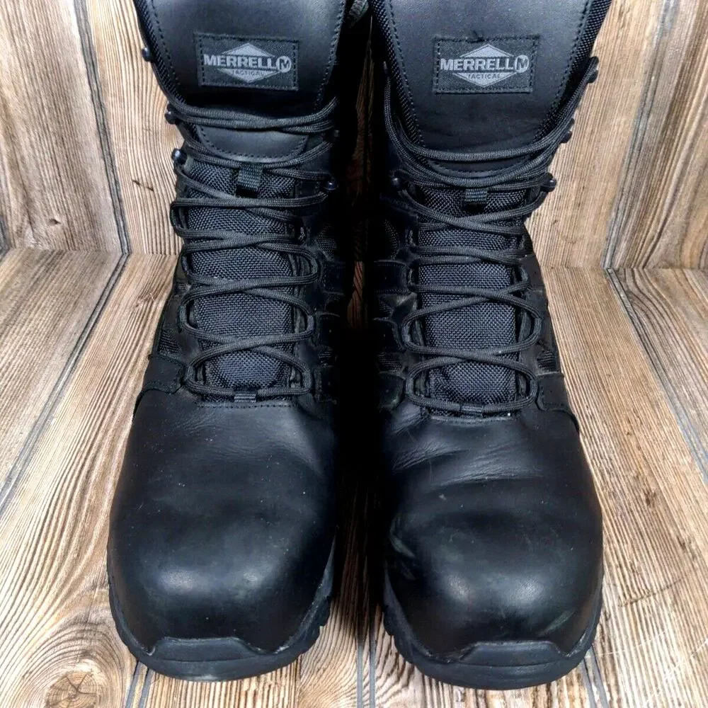 Merrell Moab 2 Tactical Response Boot Safety‎ Toe Waterproof Military Men Sz 13